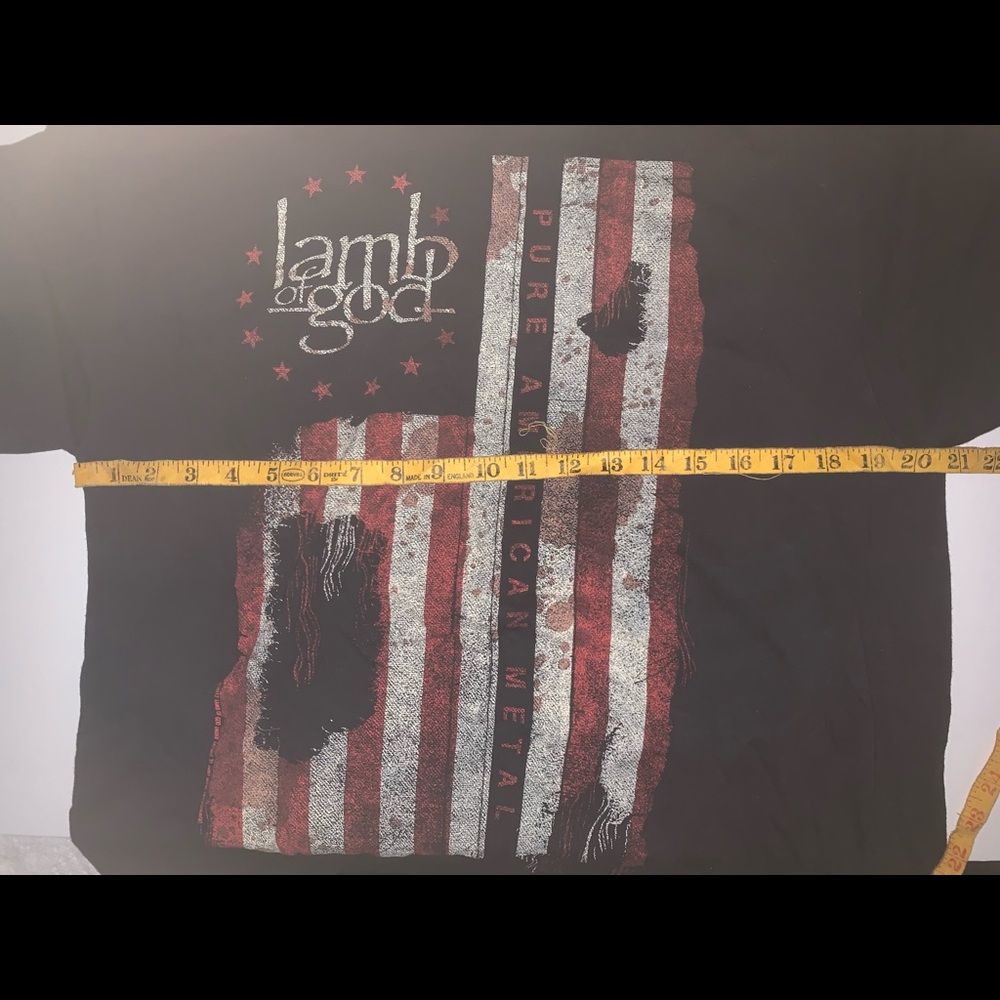 Lamb of God shirt size Large Pure American Metal - Picture 2 of 4